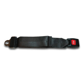 Seat Belt Buckle Backboard Strap 5Ft – Black