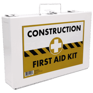 Construction First Aid Kit – Metal Case Edition