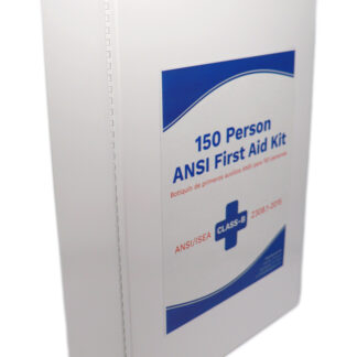 ANSI B 150 Person First Aid Cabinet W/ Medications
