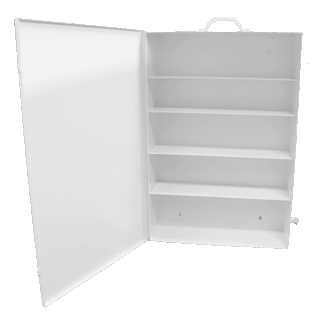 200 Person 5 Shelf First Aid Metal Cabinet