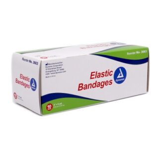 Elastic Bandage 3″ x 5 Yds. (10/Pkg)