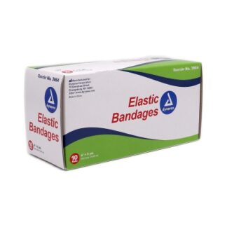 Elastic Bandage 4″ x 5 Yds. (10/Pkg)