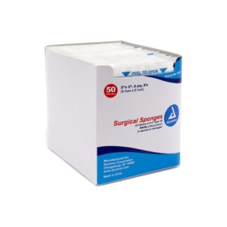 Surgical Sponge 2″ x 2″ (Box Of 50)