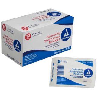 Roll Gauze 2″ x 4 Yds. (12/Pkg)