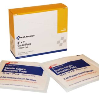 Gauze Pads 3″ x 3″ (20/Bx)