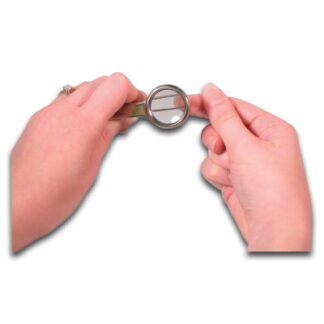 Tweezers W/Magnifier