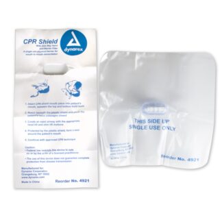 Disposable CPR Face & Mouth Shield