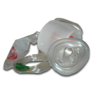 Disposable Bag Valve Mask Resuscitator – Adult