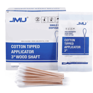 3″ Cotton-Tipped Swabs (100/Ct)