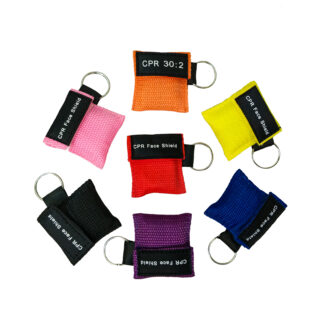 CPR Faceshield Key Chain – Pouch Colors Vary