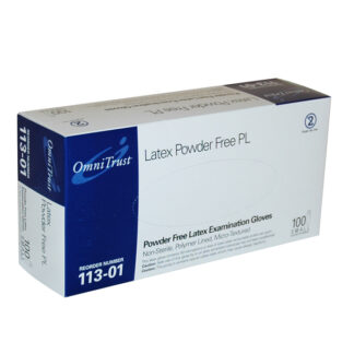 Latex Gloves Small – Omni Trust (100/Box)