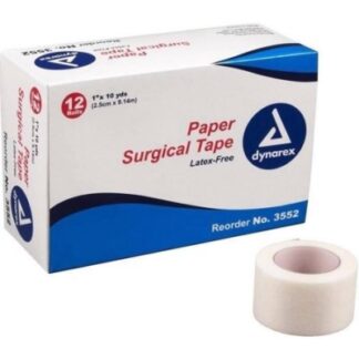 Paper Surgical Tape 1″ x 10 Yds. (12/Box)