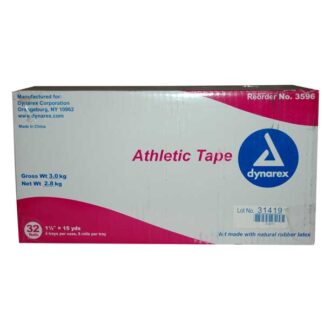 Athletic Tape 1.5 IN x 15 Yds. (Cs/32)