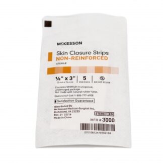 Wound Closure Strips 1/8X3 5 Strips