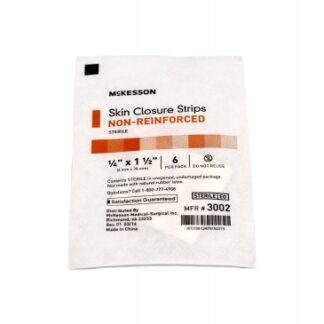 Wound Closure Strips 1/4″ x 1.5″ – 6 Strips