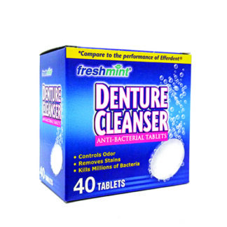 Denture Cleaner Tablets 40/Ct