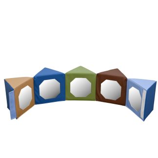 Multi-Image Mirror Pentagon – Woodland