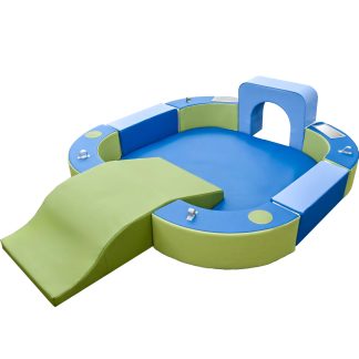 Playring with Tunnel and Slide – Woodland