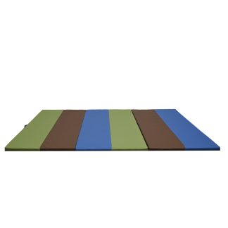 4′ x 6 Folding Gym Mat – Woodland