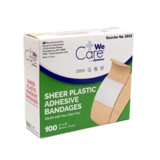Plastic Bandage 1″ x 3″ (100/Bx)